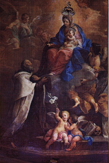 Quadro della Madonna del Carmine di Catania, Santuario del Carmine